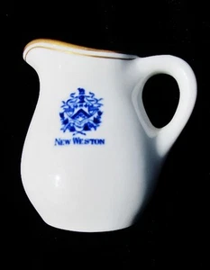 c.1930 NEW WESTON HOTEL, NYC Vintage Restaurant Guest Dining Creamer Lamberton - Picture 1 of 5