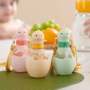 Milk Sippy Cup Leak-Proof Cartoon Drinking Bottle Colorful Children's Water Cup - Picture 1 of 15