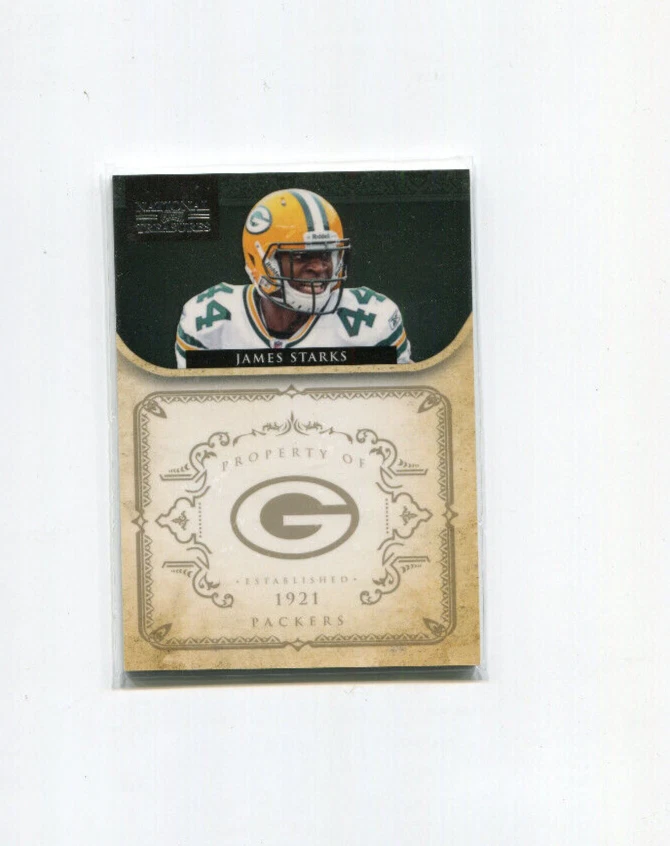 2011 Panini National Treasures James Starks Base 5/99 - Image 1 of 1