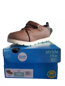 Stride Rite 360 Ethan Schuhe Größe 13 hellbraun KB009501 Big Kid neu mit Karton - Bild 1 von 2