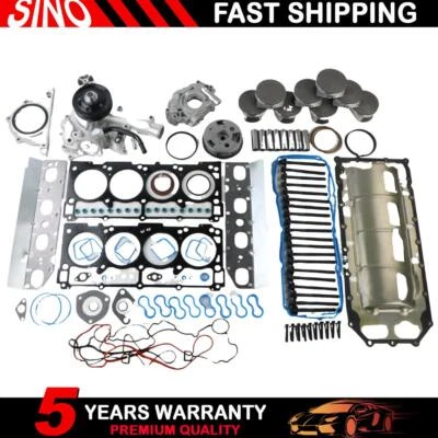 Kit de reconstrucción de revisión de motor para Dodge Ram 1500 2500 3500 2009-2015 5,7 L V8 Hemi Foto 1 de 4