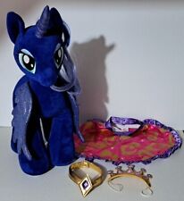 Build A Bear My Little Pony Princess Luna Alicorn Moon Plush w/Cape Crown & Amul