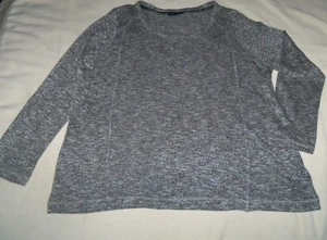 Ladies M&S Collection Silver Mix Metallic Thread Jumper Size UK 20 - New - Picture 1 of 1