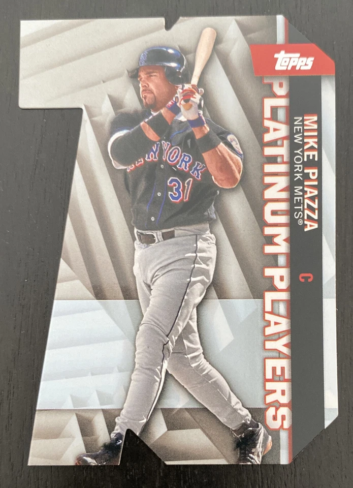 2021 Series 1 Platinum Players Die Cut #PDC-18 Mike Piazza - New York Mets - Image 1 of 2