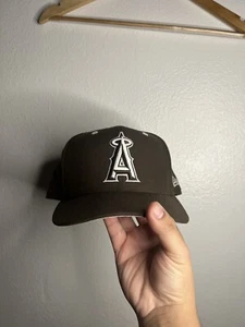 Cappello aderente Los Angeles Angels "marrone taglia 7 1/2" - Foto 1 di 5