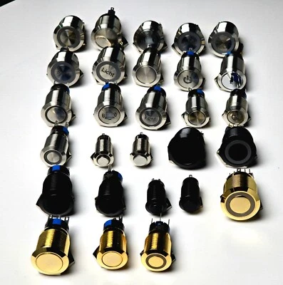 YUEQIN YUESHUN ELECTRICAL CO., LTD Einbauschalter Schalter Taster Druckschalter verschiedene Typen und Größen LED