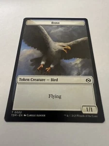 Bird / Monk Tarkir Dragonstorm MTG 2-3 TOKEN M/NM - Picture 1 of 3