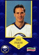 1989-90 Buffalo Sabres Campbells #6 Mike Foligno