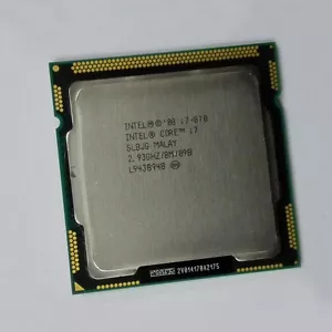 Intel Core i7-870 Quad Core 2.93GHz 8MB Socket LGA1156 95W SLBJG 95W Processor - Picture 1 of 2