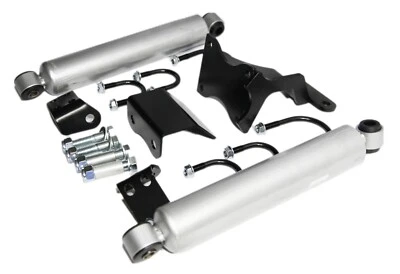 Kit de amortiguador doble estabilizador de dirección para Jeep Wrangler (JK) 07-18 2 puertas 2"-6" elevación Foto 1 de 4