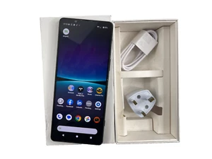 Sony Xperia 1 IV XQ-CT54 256GB Black Unlocked Dual SIM GOOD GRADE B/C 853 - Afbeelding 1 van 24