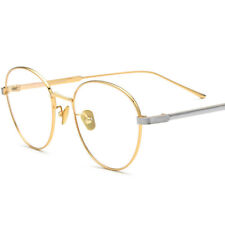 New Pure Beta Titanium Men Woman Eyeglass Frames Full round Glasses RX able