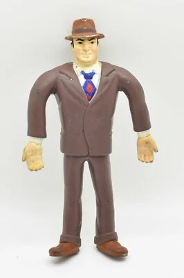 Figura Who Framed Roger Rabbit Animates Eddie Valiant Flexible 5.75" LJN 1988 Foto 1 de 3