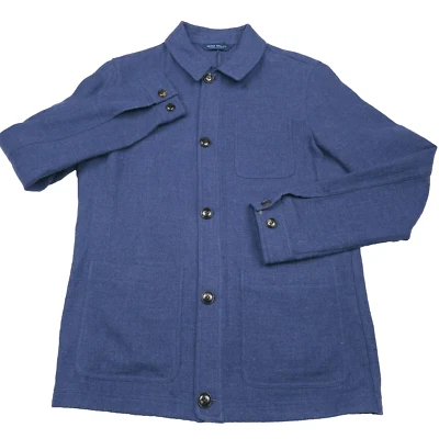 $795 Peter Millar Crown Crafted Blue Pearl Solstice Chore Jacket Mens Size 2XL - Image 1 of 4