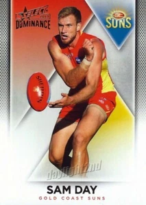 2019 GOLD COAST SUNS AFL Card SAM DAY Dominance - Picture 1 of 1
