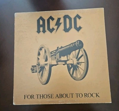 AC/DC For Those about to Rock We Salute You (1981) 1st Pressing - Image 1 of 4