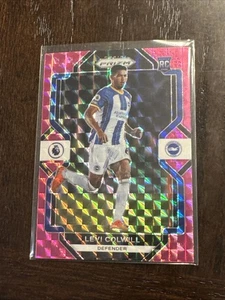 2022-23 Panini Prizm Premier League - Levi Colwill #137 Pink Mosaic Prizm (RC) - Picture 1 of 6