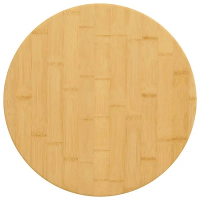  Mesa redonda de bambú pequeña duradera de bambú Foto 1 de 4