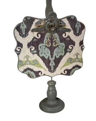 Green Shabby Chic Standing clip board/ menu/photo 17” X 11” - Image 1 of 3