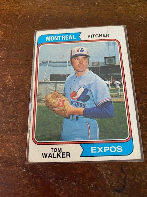 1974 Topps - Tom Walker #193 - FREE SHIPPIING - Image 1 of 1