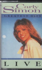 Carly Simon Greatest Hits Live cassette Europe Arista 1988 cassettte 409196 - Picture 1 of 3