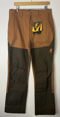 Calça marrom marrom Browning caça pato nova laranja 34X32 - Imagem 1 de 4