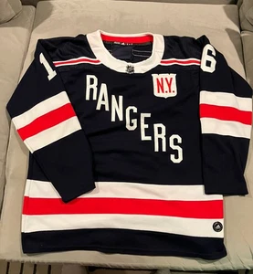 RARE - Adidas - New York Rangers - Ryan Strome - #16 Hockey Jersey - Size 56 - Picture 1 of 6