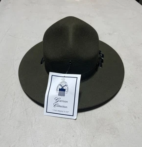 Defense Logistics Agency DLA Garrison Collection Drill Sergeant Hat Size 6 3/8 - Picture 1 of 10