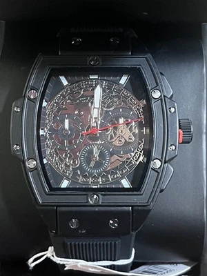 Reloj Hombre Ed Hardy Con Correa Azul Ajustable Nuevo Con Etiquetas Foto 1 de 4