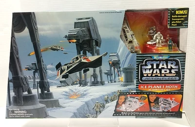 Galoob 1995 Micro Machines Star Wars Ice Planet Hoth Action Fleet Set New in Box - Image 1 of 4