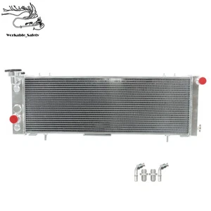 Radiador de aluminio de 3 filas 1991-2001 para Jeep Cherokee XJ Comanche 2,5 L 4,0 L AT/MT - Imagen 1 de 14