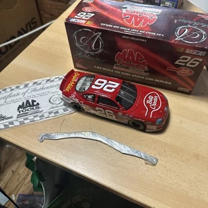 NASCAR #26 Stock Car DieCast Authentics COA. Betty Crocker/Johnny Benson 1:24MIB - Picture 1 of 8