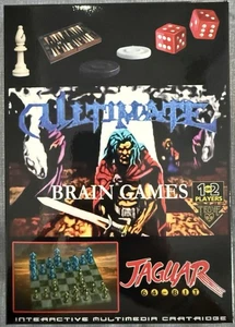 Ultimate Brain Games Atari Jaguar Cartridge Prototype - Picture 1 of 3