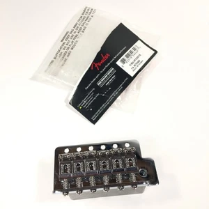 Conjunto de puente trémolo Fender STD original Stratocaster derecha, repuesto - bolsa rasgada - Imagen 1 de 23