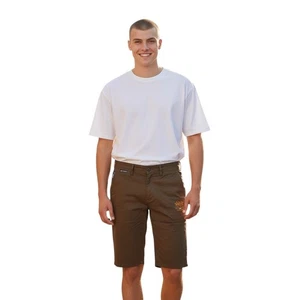 Santa Monica Polo Club Mens Shorts Size 32W Olive Green Embroidered - Picture 1 of 7