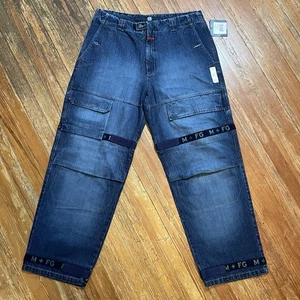 Vintage Marithe Francois Girbaud Jeans Shuttle Gr. 40 Baggy Skate Hip Hop Neu mit Etikett - Bild 1 von 18