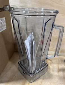 Contenedor para máquina de bebidas VitaMix 64 oz sin tapa ni conjunto de cuchillas 058625 NUEVO - Imagen 1 de 7