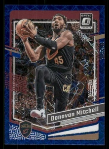 Donovan Mitchell 2023-24 Donruss Optic #26 Blue Velocity Cleveland Cavaliers - Picture 1 of 2