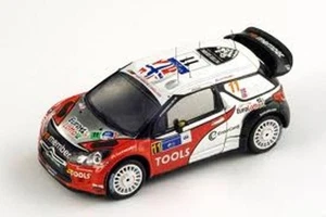 1:43 Spark Citroen Ds3 Wrc #11 4Th Mexico Rally 2011 S3304 Model - Picture 1 of 2