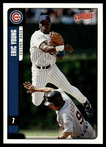 2001 Upper Deck Victory Eric Young Chicago Cubs #344 - Picture 1 of 2