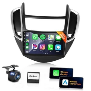 【8Core 4G 64G】 QLED Car Stereo for Chevy Trax 2014 2015 2016 Radio with 9inch - Picture 1 of 8