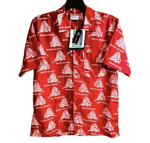NWT Vintage FUBU Platinum X Fat Albert Dumb Donald All Over Print Shirt Sz M - Picture 1 of 10