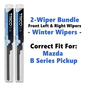 WINTER Wipers 2pk Super-Premium - fit 1988-2010 Mazda B Series Pickup 35180x2 - Bild 1 von 12