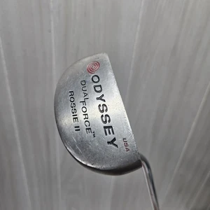 "Putter Odyssey Dual Force Rossie II 2 EE. UU. 35"" diestro eje de acero mazo" - Imagen 1 de 8