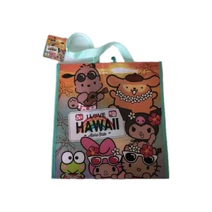 Bolso de Mano 50 Aniversario HELLO KITTY & FRIENDS Reutilizable Exclusivo Isla de Hawaii - Imagen 1 de 3