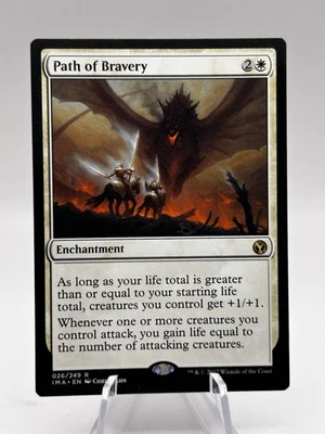 Path of Bravery 026/249 Iconic Masters IMA MTG NM - Image 1 of 2