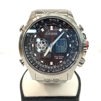 CITIZEN Promaster Eco Drive Quartz Watch JZ1061-57E black x Silver - Imagem 1 de 4