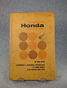 VINTAGE 1966 First Edition Chiton's Honda Repair and Tune Up Guide Ocee Ritch - Bild 1 von 14
