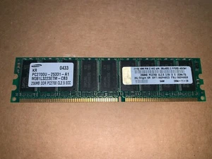 IBM 06P4060 06P4053 38L4052 256MB PC2700 184 PIN DDR 333MHz DIMM (32Mx72) - Picture 1 of 2