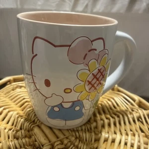 New Sanrio Large 25oz Hello Kitty Sun Flower Coffee Mug “hello Sunshine” - Picture 1 of 6